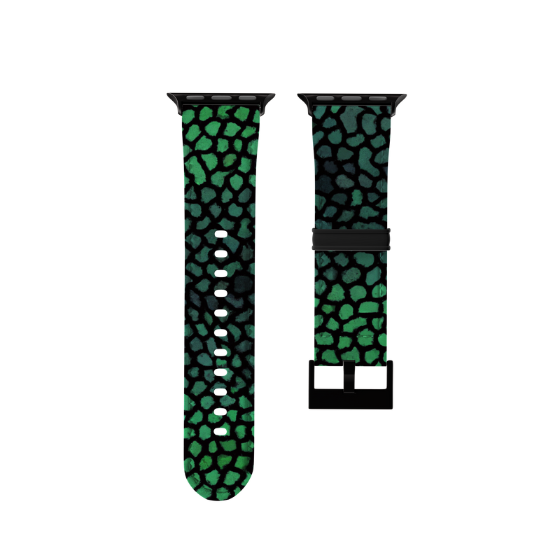 Lizard Scales Green Band For Apple Watch