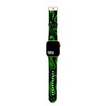 Neon Green Paisley Collection Band For Apple Watch