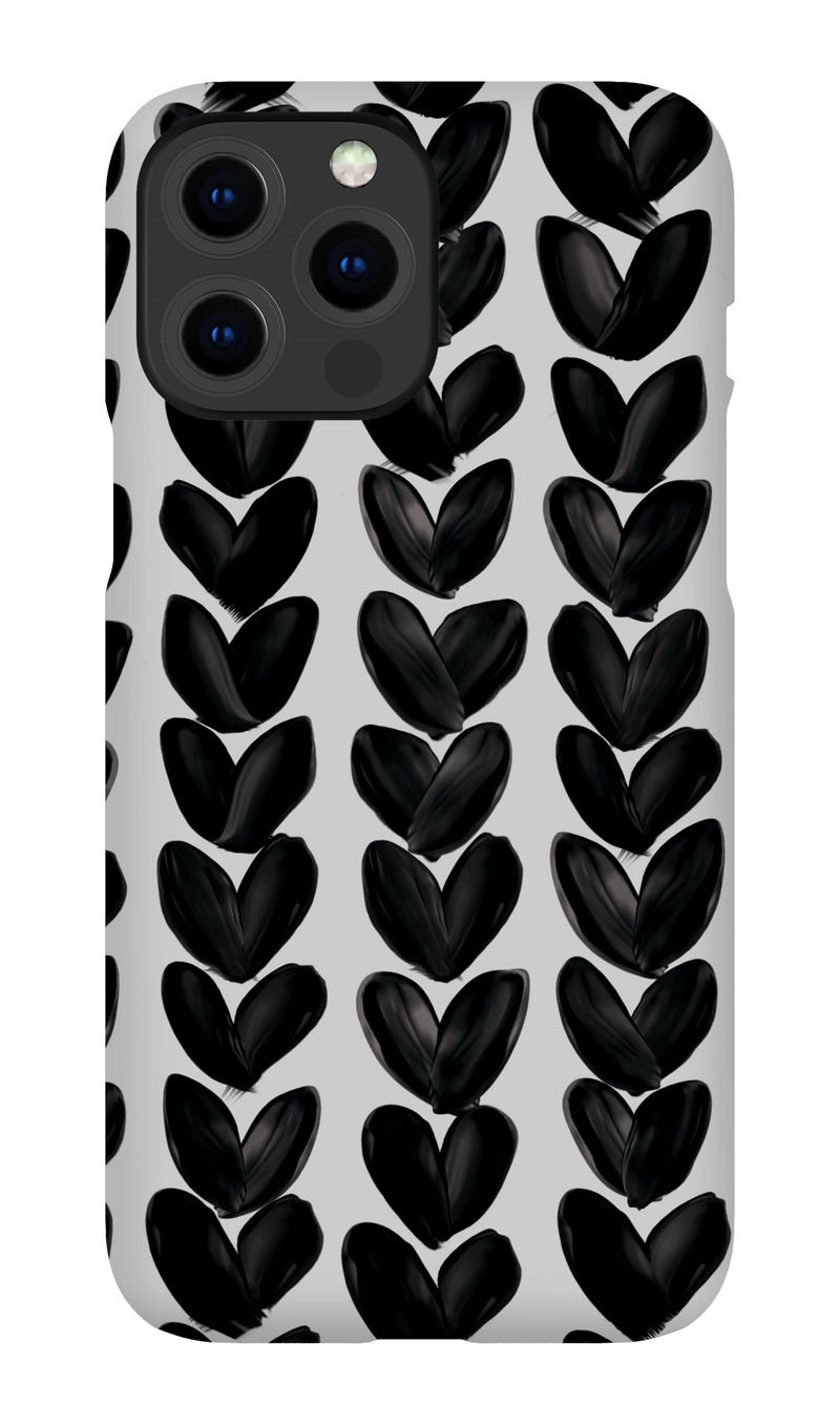 Snap Painted Heart Series Case For iPhone