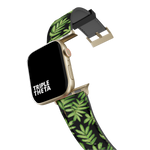 Palm Leaf Ultra Retro Floral Collection Band For Apple Watch