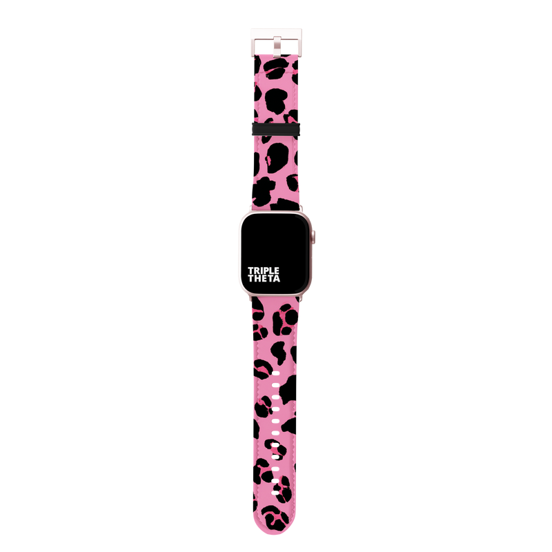 Pink Cheetah Band For Apple Watch