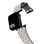Polka Dot Mega-Orange Series Band For Apple Watch