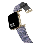Purple Paisley Collection Band For Apple Watch