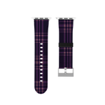 Purple Plaid Collection Band For Apple Watch