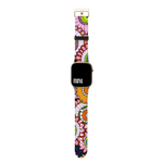 Super Pedals 80s Style Flower Print Floral Collection Band For Apple Watch