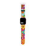 Super Pink Retro Floral Collection Band For Apple Watch