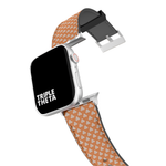 TRIPLE THETA Mega-Orange Series Band For Apple Watch