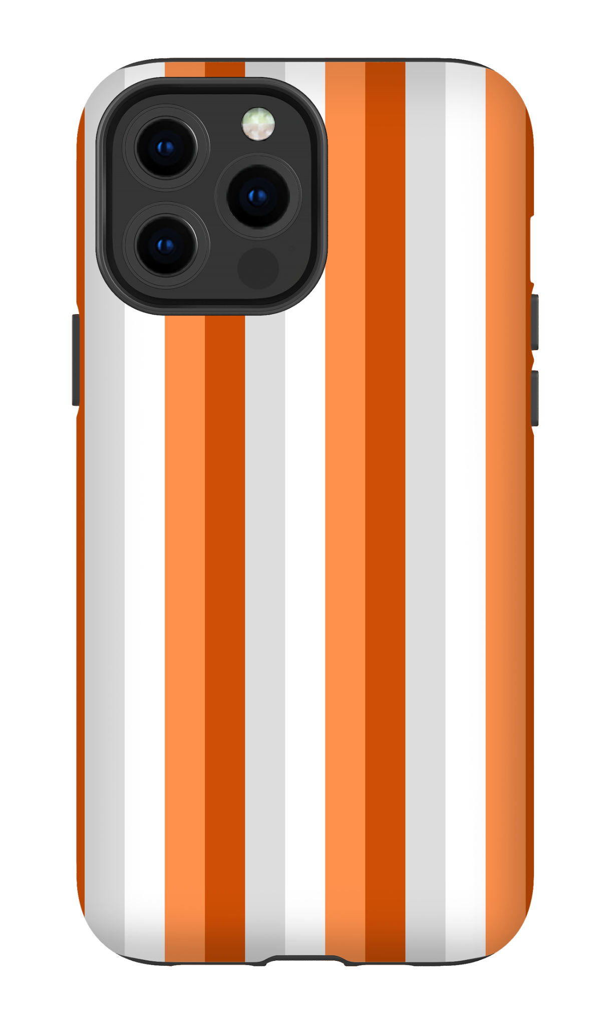TRIPLE TOUGH™ Super Stripes Mega-Orange Series Case For iPhone