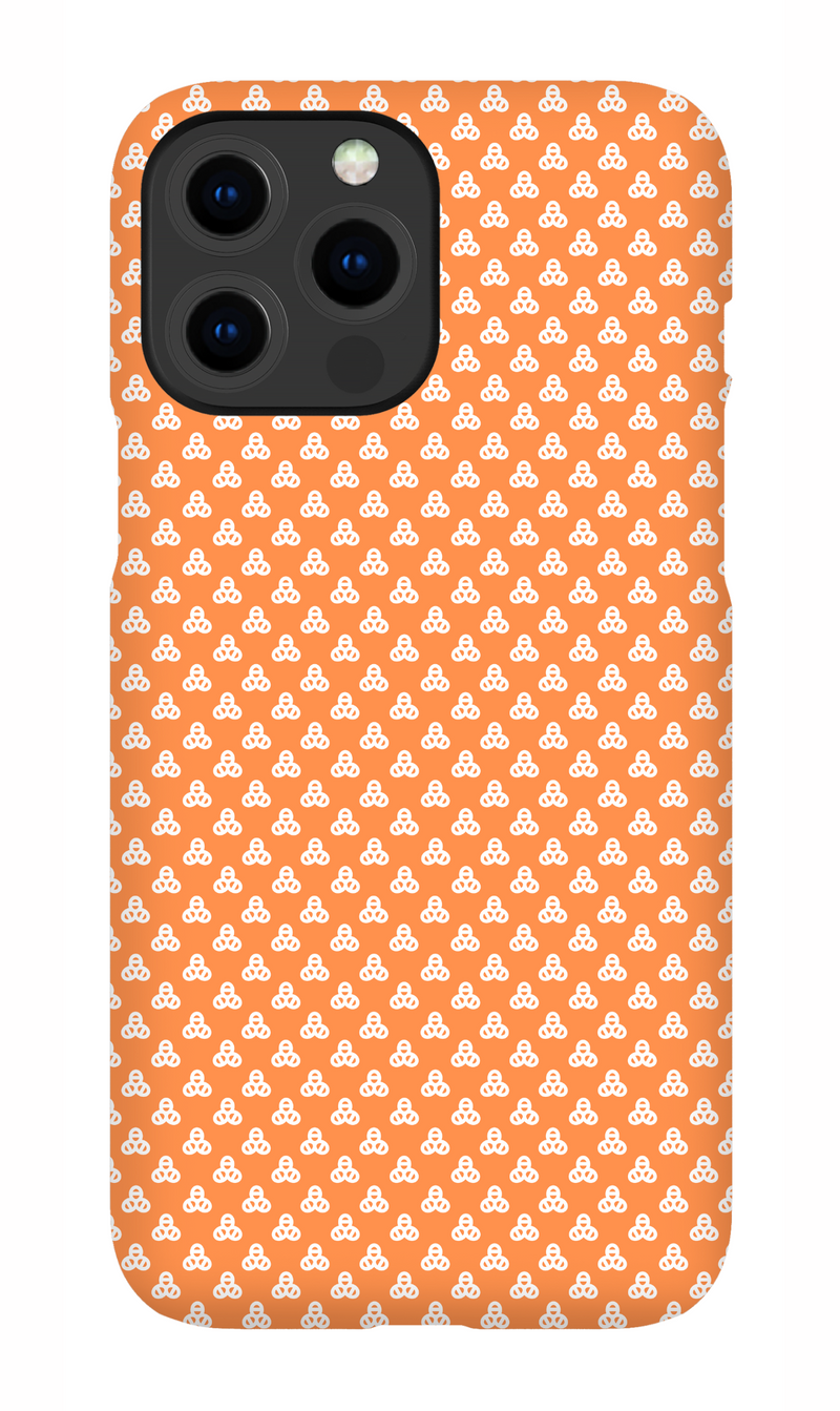 Snap TRIPLE THETA Mega-Orange Series Case For iPhone